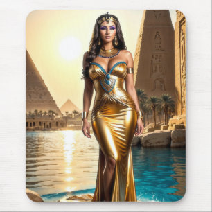 Goldene Königin des Nils Mousepad