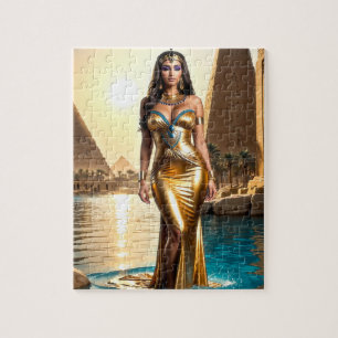 Goldene Königin des Nils Puzzle