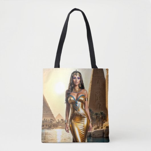 Goldene Königin des Nils Tasche (Vorderseite)