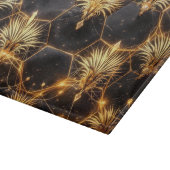 Goldene kosmische Geometrie Schneidebrett (Ecke)