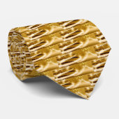 Goldene Krawatte (Gerollt)
