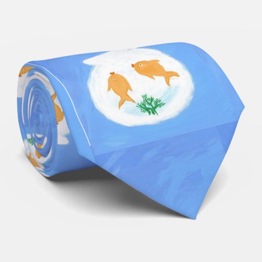 Goldene Krawatte (Gerollt)