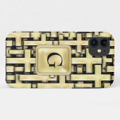 Goldene Kreuze Case-Mate iPhone Hülle (Rückseite (Horizontal))