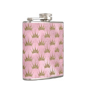 Goldene Krone Flachmann (Rechts)