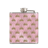 Goldene Krone Flachmann (Rückseite)