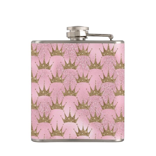 Goldene Krone Flachmann (Rückseite)