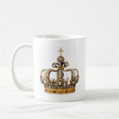 Goldene Krone I Kaffeetasse (Links)