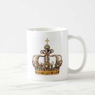 Goldene Krone I Kaffeetasse