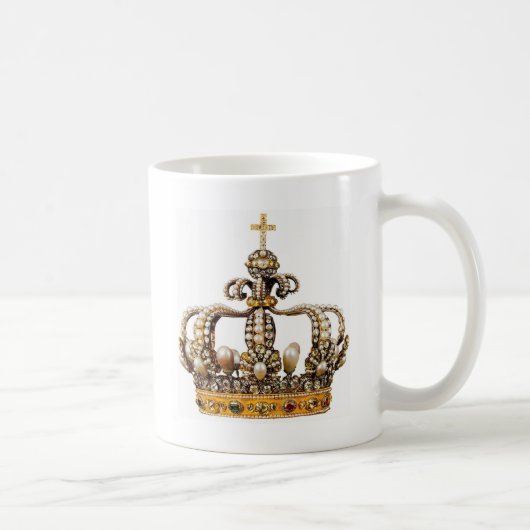 Goldene Krone I Kaffeetasse (Rechts)