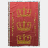 Goldene Krone + Ihre Ideen Decke (Vorderseite Vertikal)