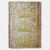 Goldene Krone + Ihre Ideen Decke (Vorderseite Vertikal)