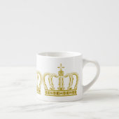 Goldene Krone + Ihre Ideen Espressotasse (Rechts)