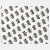 Goldene Krone - Luxus-Königshaus 5 Fleecedecke (Vorderseite (Horizontal))