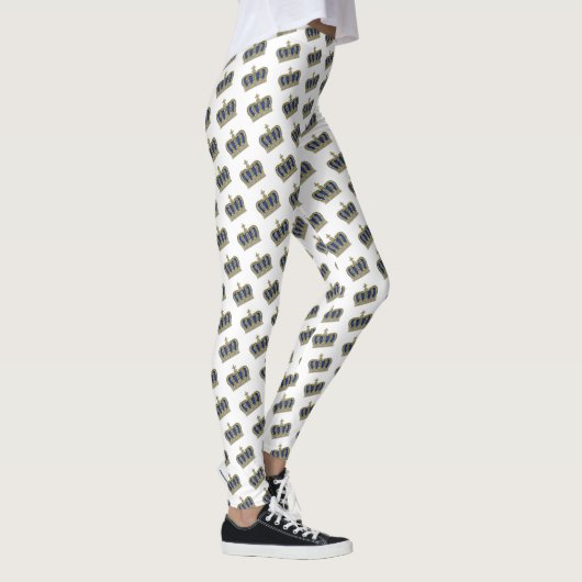 Goldene Krone - Luxus-Königshaus 5 Leggings (Rechts)
