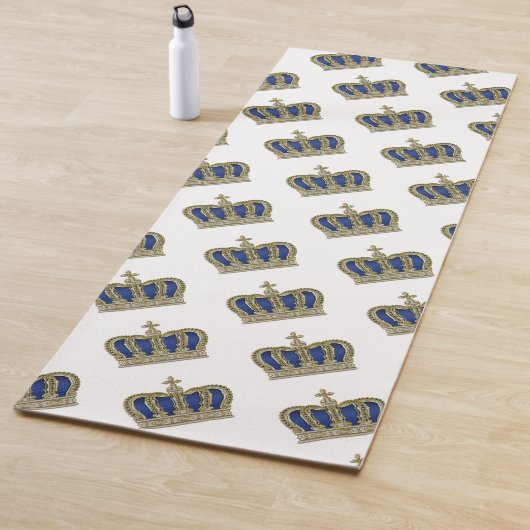 Goldene Krone - Luxus-Königshaus 5 Yogamatte (Beispiel)