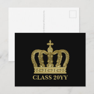 Goldene Krone - Luxus royal 1 Postkarte