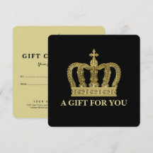 Goldene Krone - Luxus royal 1 Zertifikat