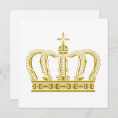Goldene Krone - Luxuskönigin (Vorne/Hinten)