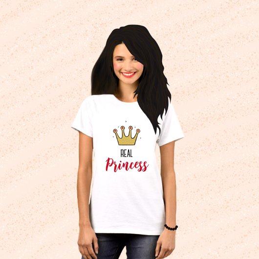 Goldene Krone T-Shirt