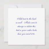 Goldene Kronen Einladung (Rückseite)