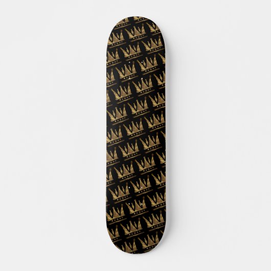 Goldene Kronen Skateboard (Vorne)