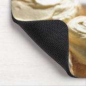 Goldene Kuchen-Entwürfe Mousepad (Ecke)