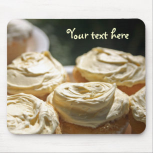 Goldene Kuchen-Entwürfe Mousepad