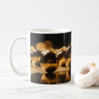 Goldene Kugeln 001 Kaffeetasse