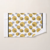 Goldene Kugeln Badhandtuch Set (Handtuch)