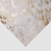 Goldene Kuhleder-Druck-Metallfolie Seidenpapier (Ausschnitt)