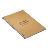 Goldene Kunstleder-Textur-Design Notizblock (Rechte Seite)