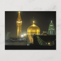 Goldene Kuppel des Komplexes Imam Reza Shrine