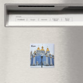 Goldene Kuppeln in der Kathedrale in Kiew aufgenom Magnet (In Situ (Geschirrspüler))