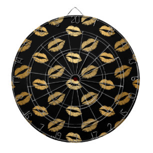 Goldene Küsse Dartscheibe