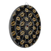 Goldene Küsse Dartscheibe (Vorderseite Links)