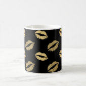 Goldene Küsse Kaffeetasse (Mittel)