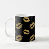 Goldene Küsse Kaffeetasse (Links)