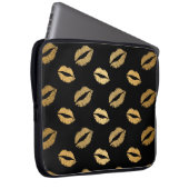 Goldene Küsse Laptopschutzhülle (Vorne Rechts)