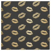 Goldene Küsse Stoff (Nahaufnahme)