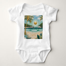 Goldene Küste Baby Strampler