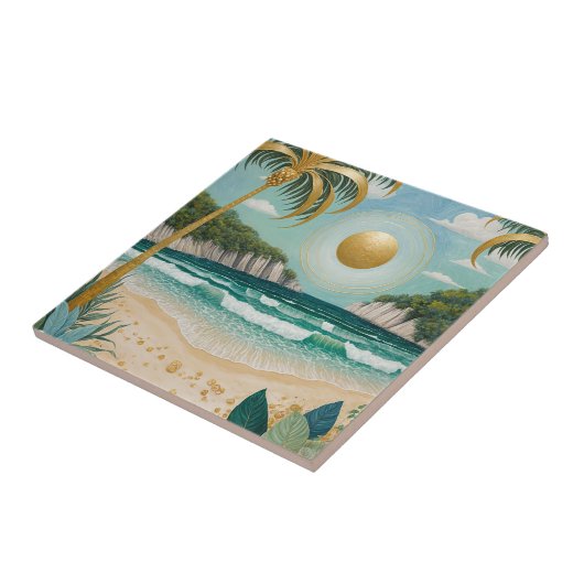 Goldene Küste Fliese (Seite)