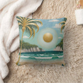 Goldene Küste Kissen (Decke)