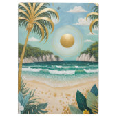 Goldene Küste Klemmbrett (Rückseite)