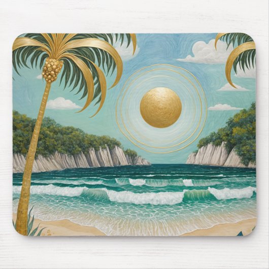 Goldene Küste Mousepad (Vorne)