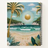 Goldene Küste Notizblock (Rückseite)