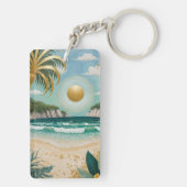 Goldene Küste Schlüsselanhänger (Rückseite)