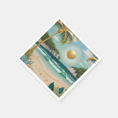 Goldene Küste Serviette (Ecke)