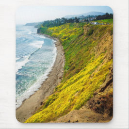 Goldene Küstenlinie in Blüte Mousepad