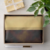 Goldene Küstenlinie Seidenpapier (Geschenk)