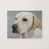 Goldene Labrador retriever-Fotografie Puzzle (Horizontal)